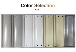 Professional Roll up Aluminum Panel Overhead Door Wood Garage Door