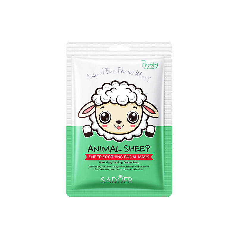 Animal Zebra Pattern Skin Rejuvenation Mask SADOER Moisturizing and Hydrating Face Mask  Wholesale