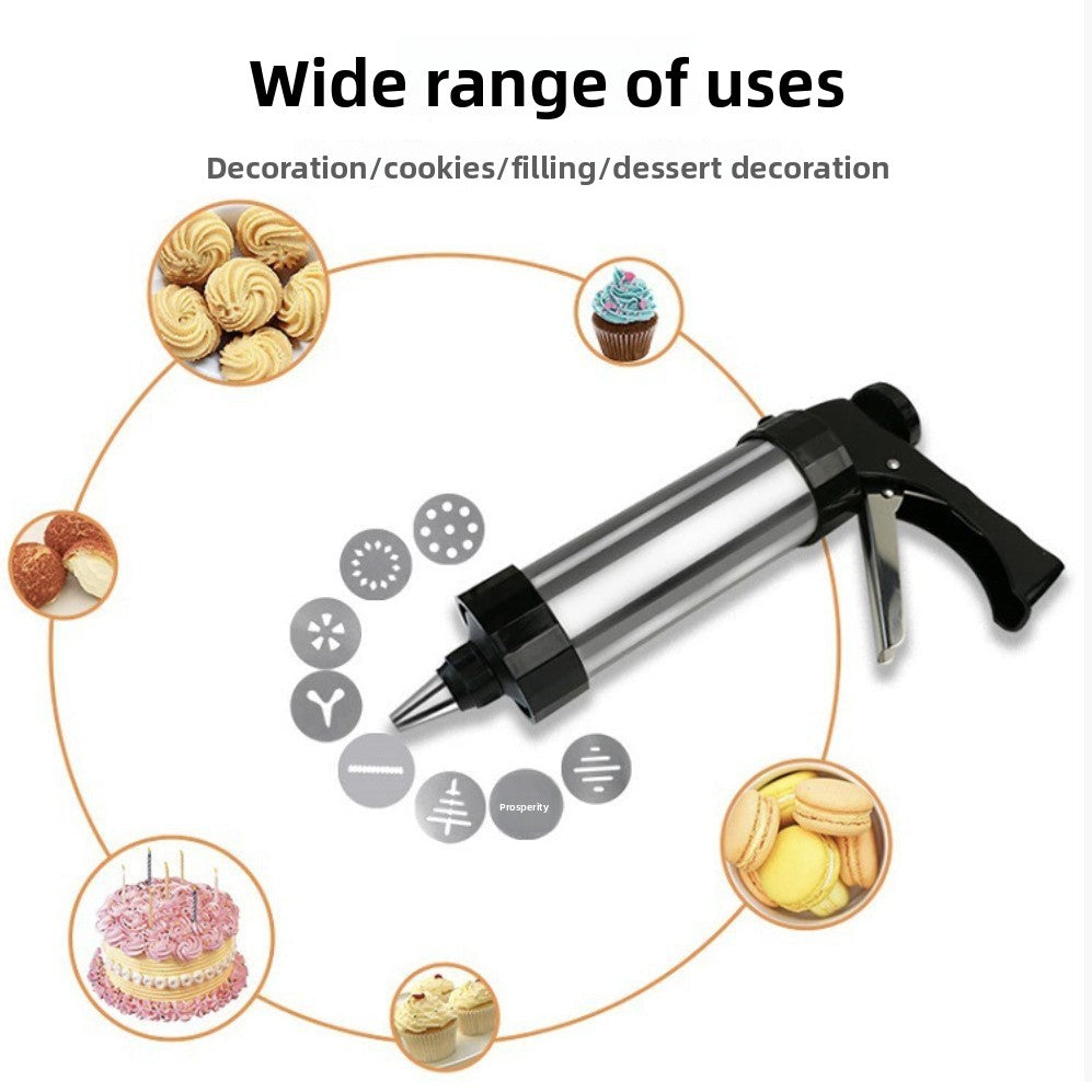 Factory Direct Supply Baking DIY Cake Decorating Tools Cream Piping Nozzles Cookie Decorating Set Melting Bean Squeezing Set