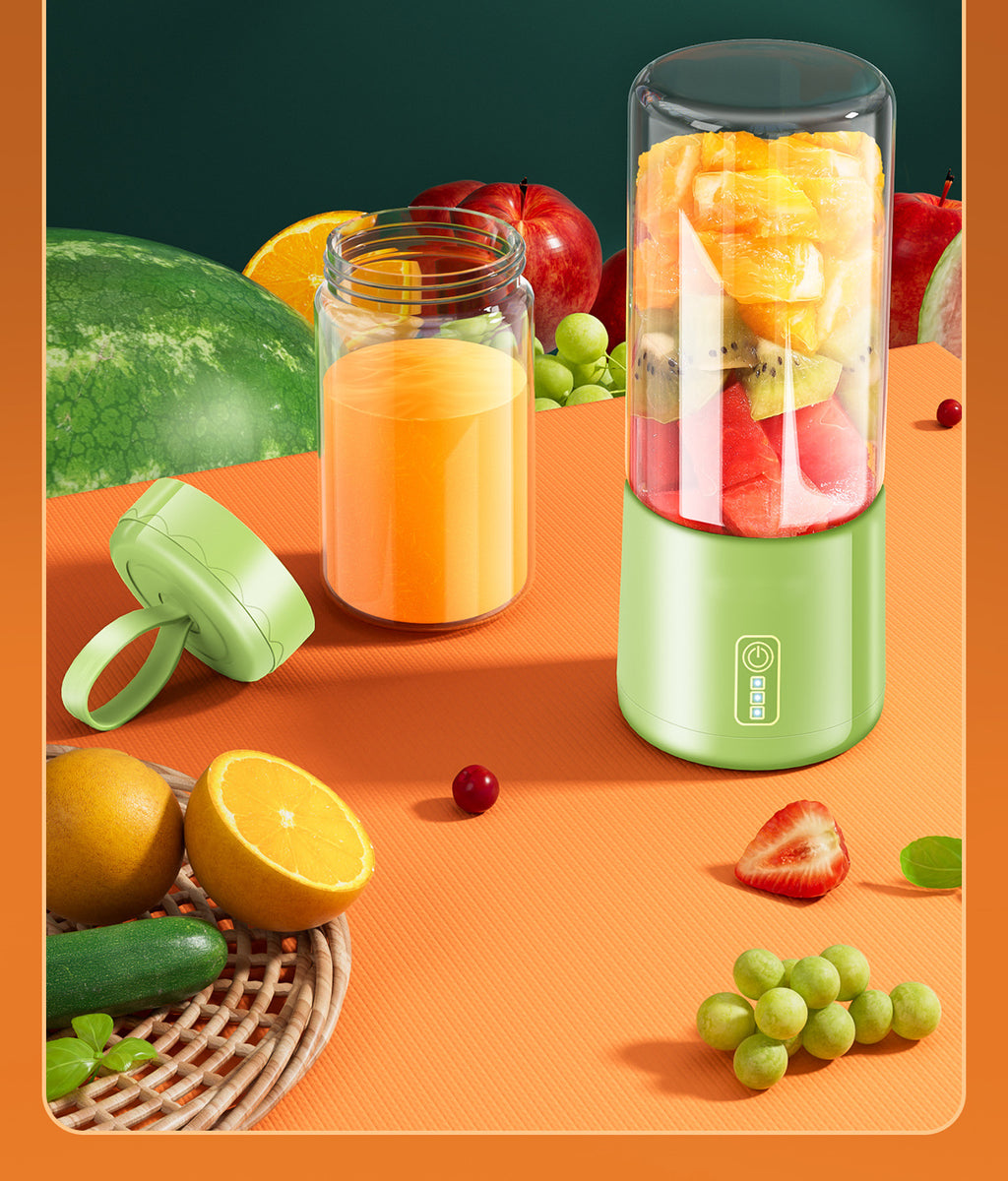 New Juicer Portable Juicing Cup Multifunctional Juice Machine Small Household Rechargeable Blender Cup Gift Wholesale
