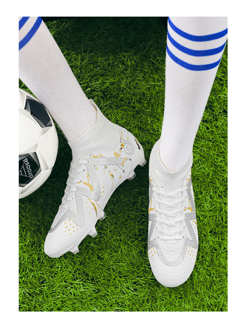 Men's and Children's Soccer Shoes TF Shattered Spike Shoes Adult Primary and Secondary School Students Training Shoes Women's Football Shoes Wholesale