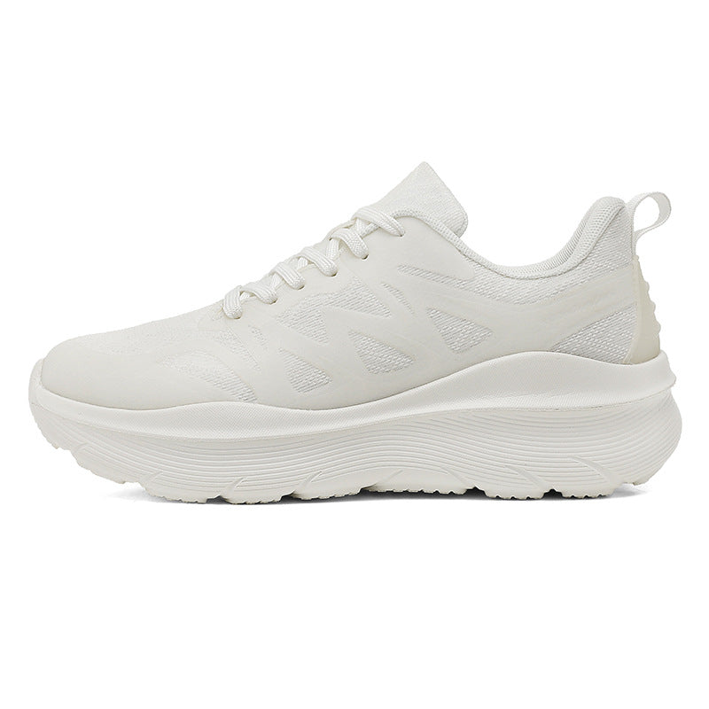 Autumn Live Streaming Cushioned Running Shoes Versatile Trendy Shoes Men's Shoes Women's Shoes Large Size Lightweight Sports Shoes Lightweight Cushioned