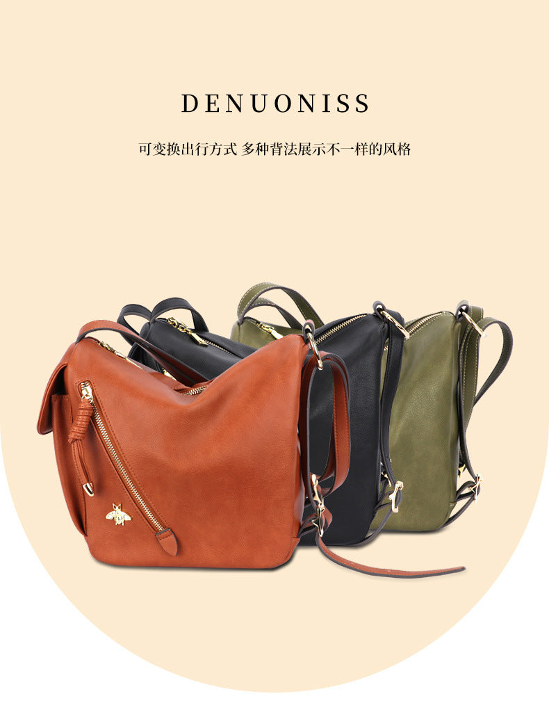 Women's Bag Trendy Fashion New Underarm Bag Large Capacity Commuter Bag European and American Retro Style Elegant Crossbody Bag for Women
