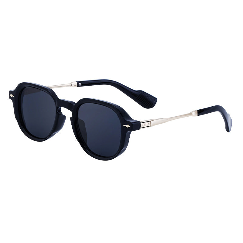 Leopard Print Vintage Sunglasses for Women, European and American Style Small Square Frame Sunglasses, Outdoor Street Photography Sun Protection Glasses sunglasses
