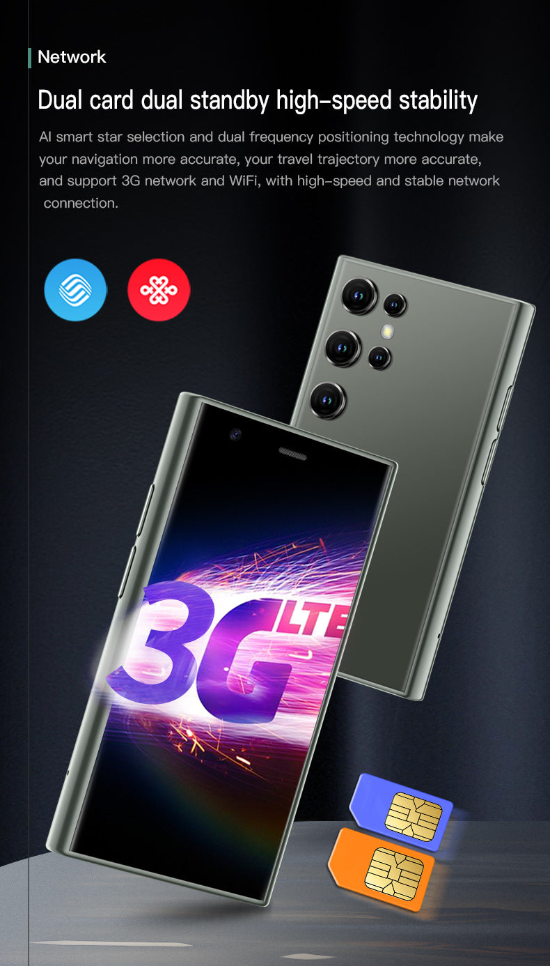S23Pro Mini Smartphone2+16All-Network Dual-SIM Dual-Standby Android mini Mobile Phone(Popular)