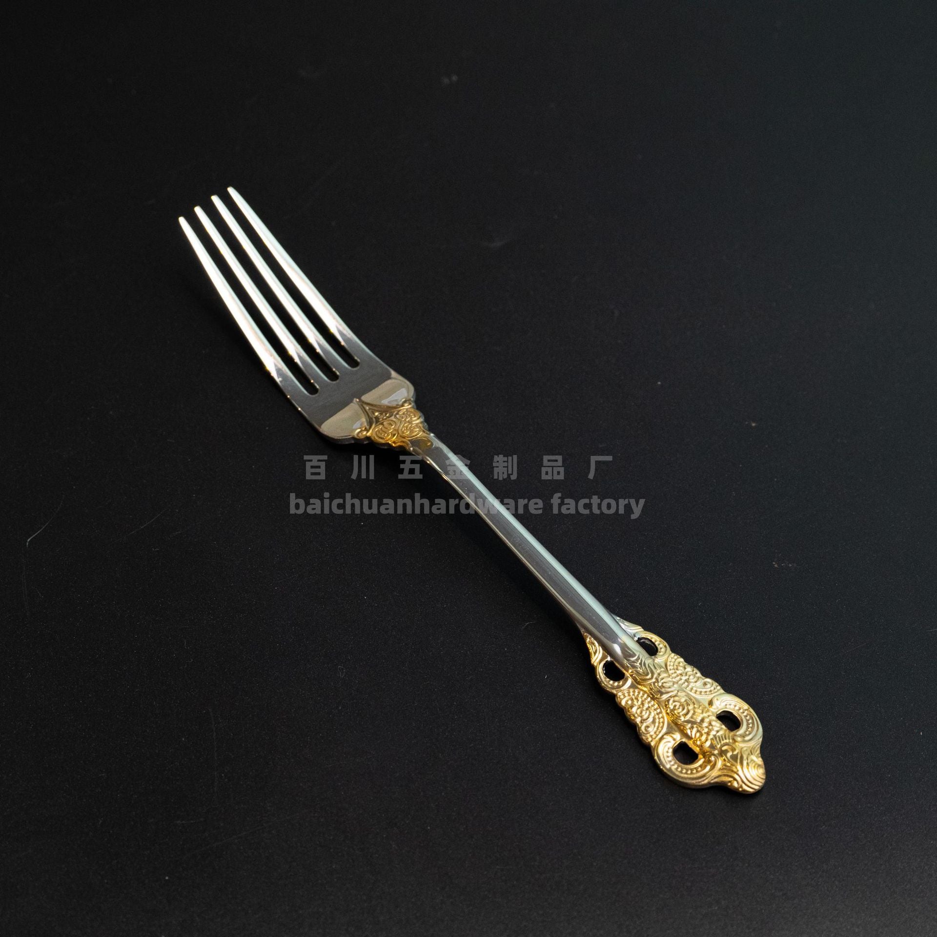 Court316Stainless Steel Tableware Cake Fruit Fork Home Hotel Dessert Fork Western Food Gift Wholesale