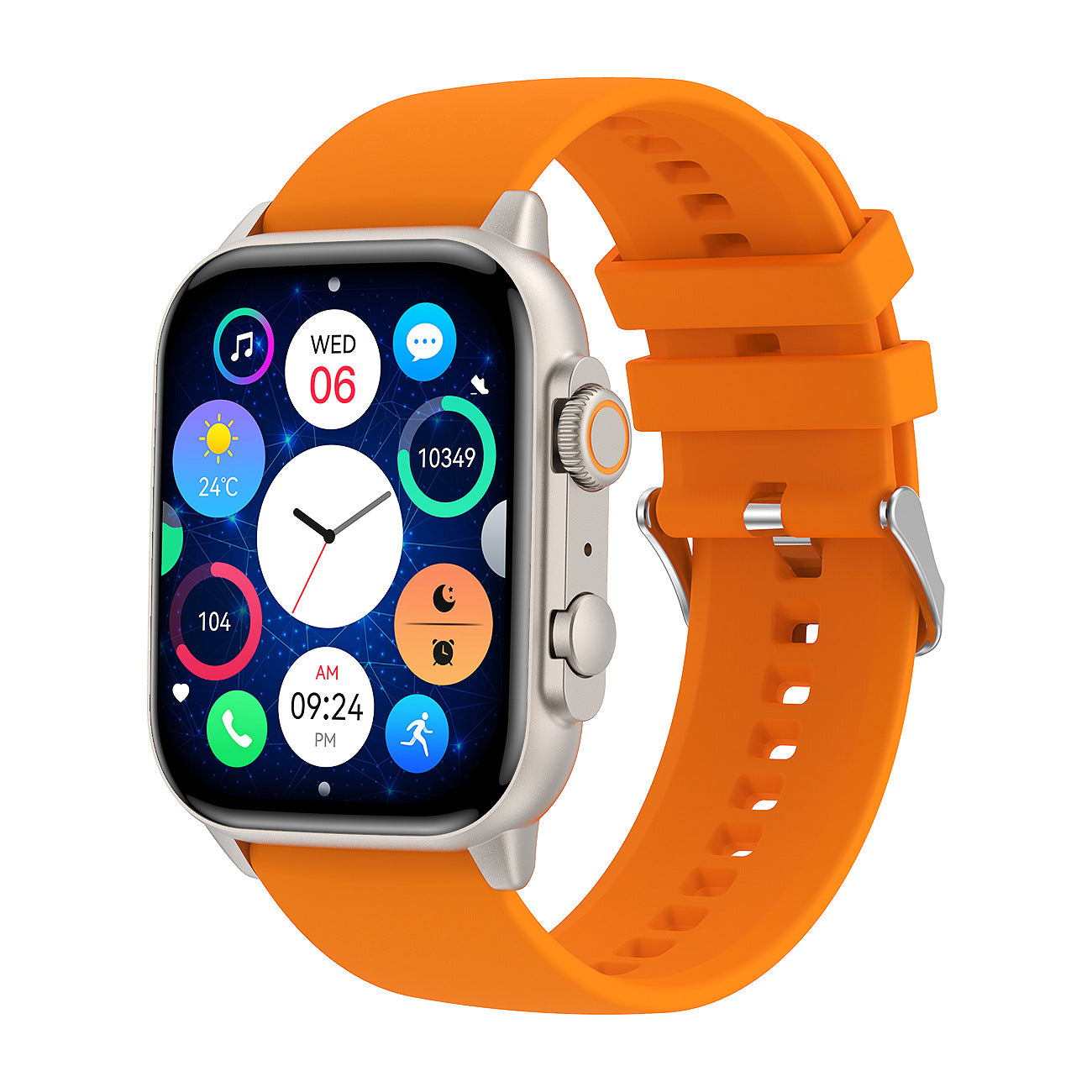 HK95Smart Watch Bluetooth Call Heart Rate Monitoring Exercise Blood Oxygen Blood Pressure AMOLED Hot selling product
