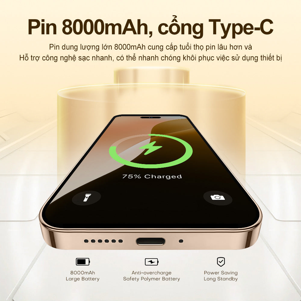 Hot Selling Mobile Phone List i16ProMAX2+16High-definition Large Screen In Stock16pro Smartphone