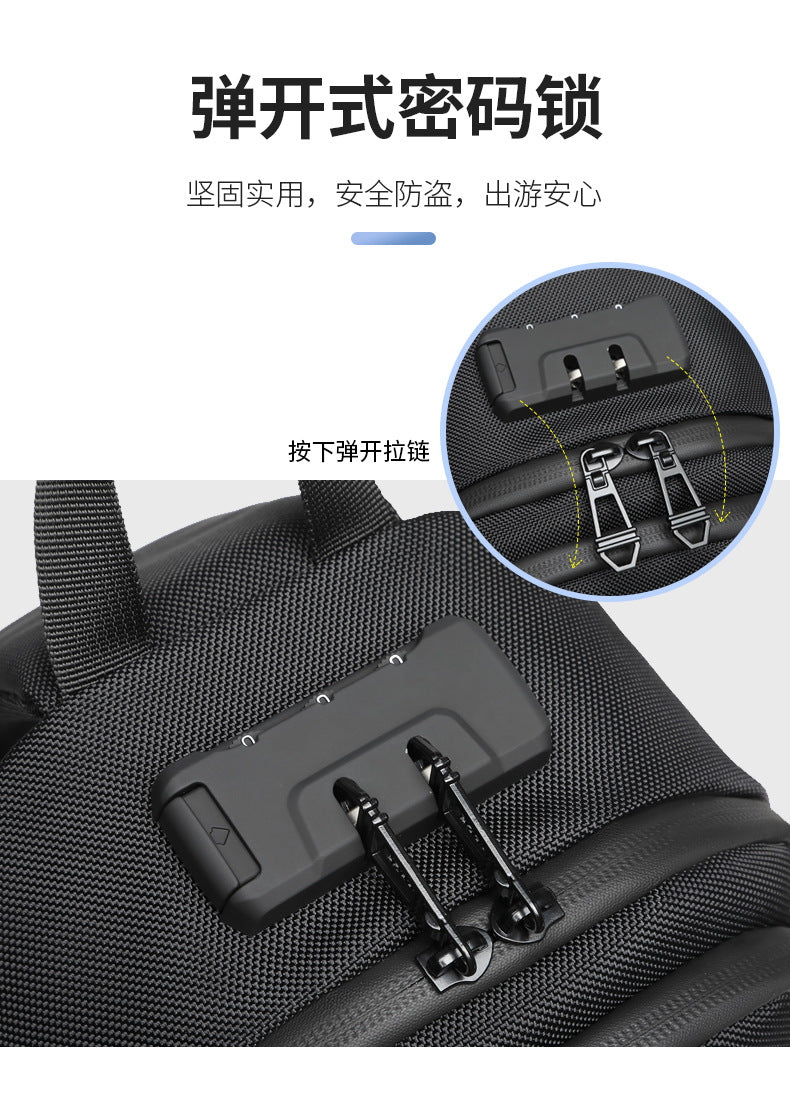 OZUKO Men's Tactical Chest Bag Waterproof Oxford Cloth Crossbody Chest Bag Trendy Outdoor Sports Shoulder Bag