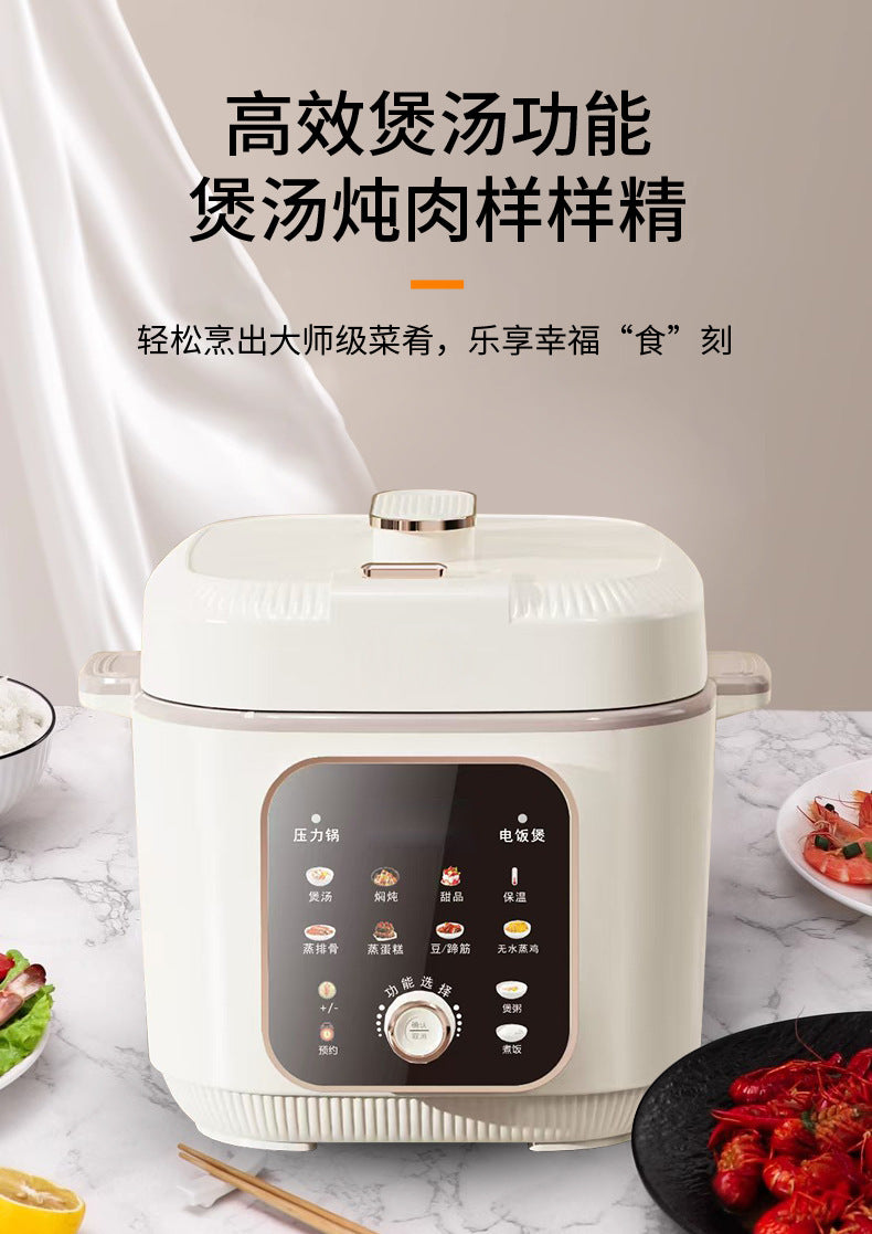 Manufacturer  Control Large Capacity5L6L Steam and Cook Integrated LCD Display Pressure Cooker Rice Cooker Pressure Cooker