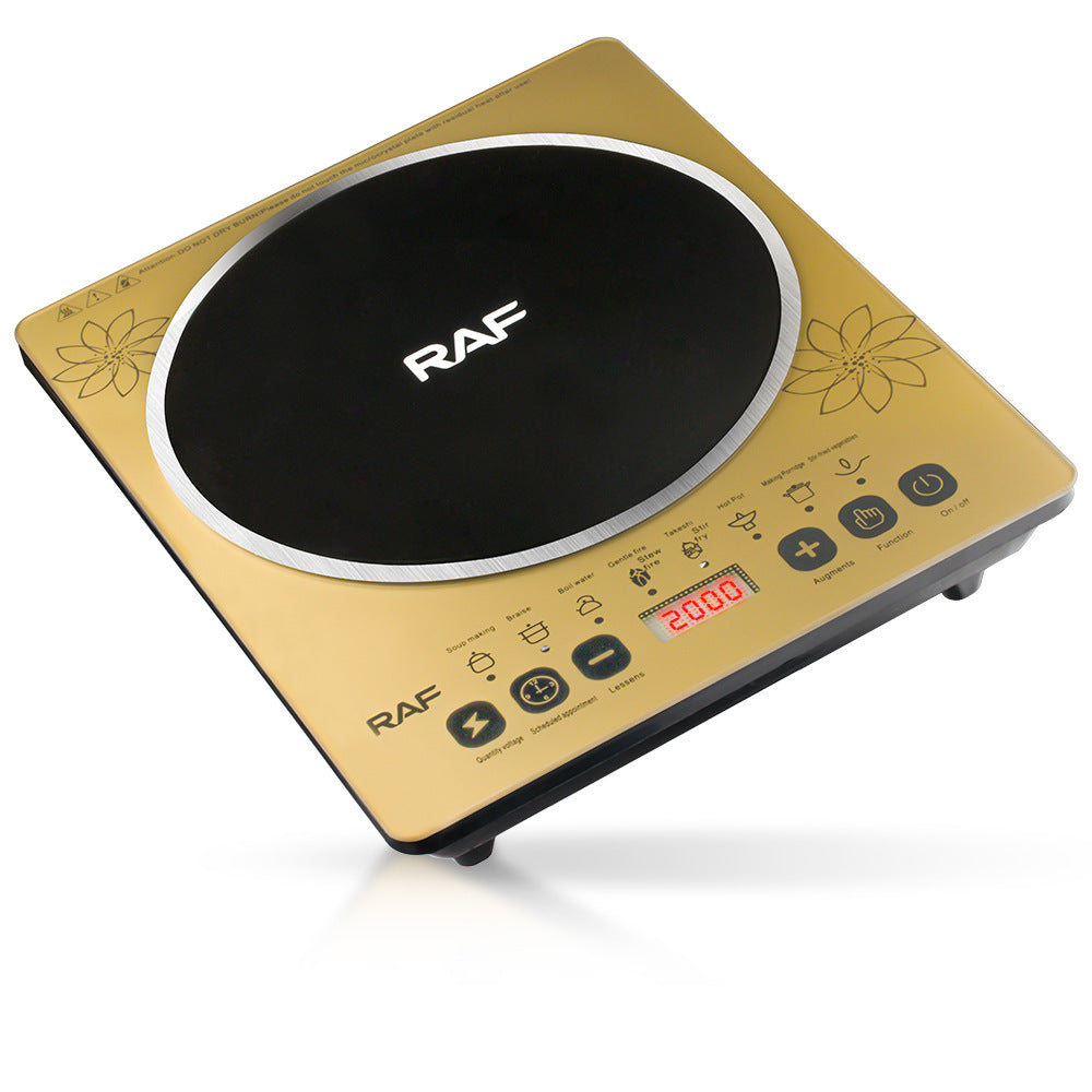RAF European Standard Induction Cooker Household Multi-Functional High-Power Stir-Fry Hot Pot Induction Cooker Desktop Electric Stove Stir-Fry Cooking