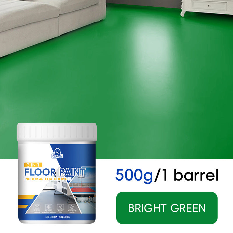 Home Floor Paint Three-in-One Epoxy Floor Paint Cement Floor Water-Based High Solid Wear-Resistant Resin Southeast Asia Environmental Protection