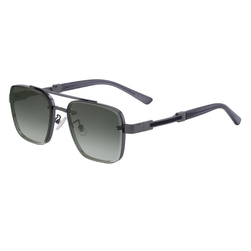 2025Retro Glasses Men Driving Sunglasses Square Frame High-end Men's Sunscreen Sunglasses Premium sunglasses