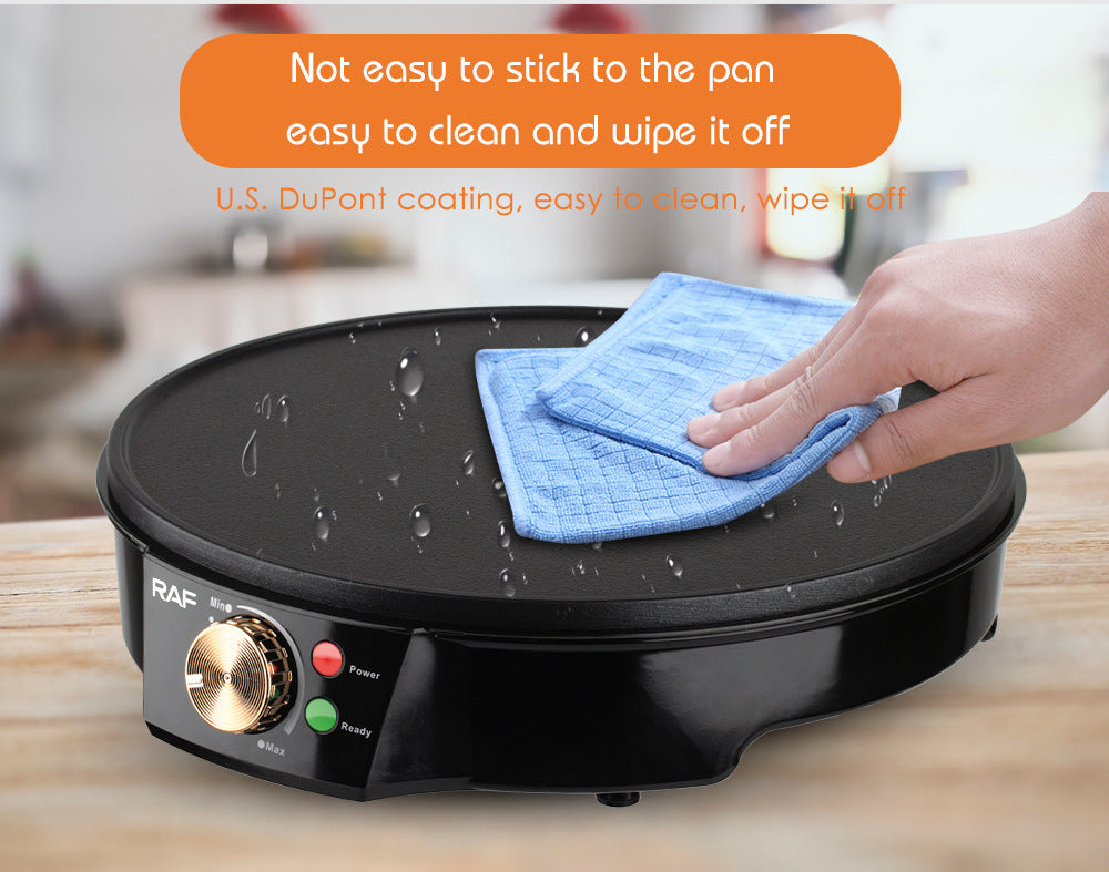 【Exclusive for 】European Standard Household Egg Pancake Pan Multifunctional Breakfast Toast Maker Adjustable Temperature Control Barbecue Machine