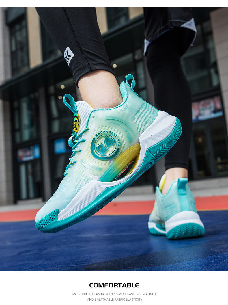 2025New Youth Professional Training Practical Wear-Resistant Basketball Shoes fashion Trend Men's Shoes Cushioning Sports Shoes