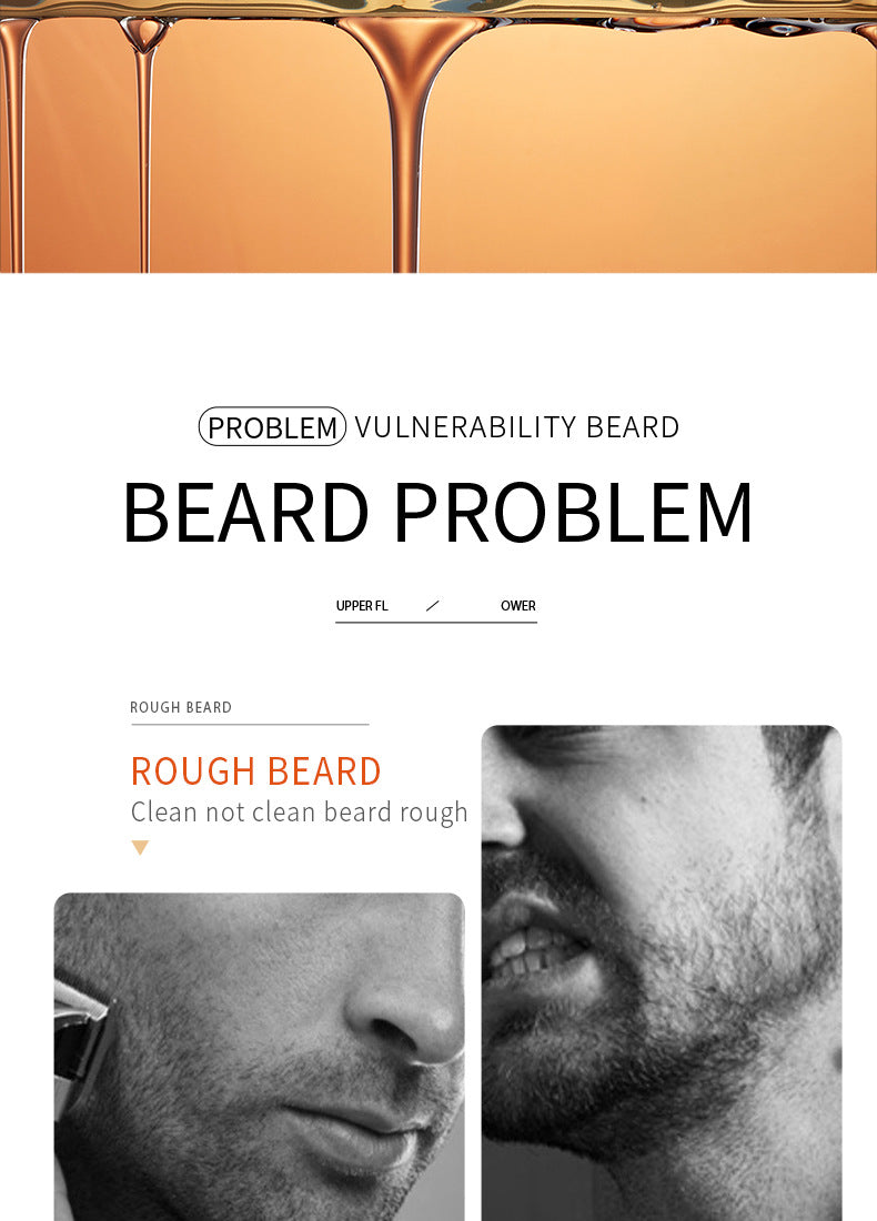 Beard Care Serum SADOER Men's Beard Care Solution30ml  Foreign Trade Wholesale