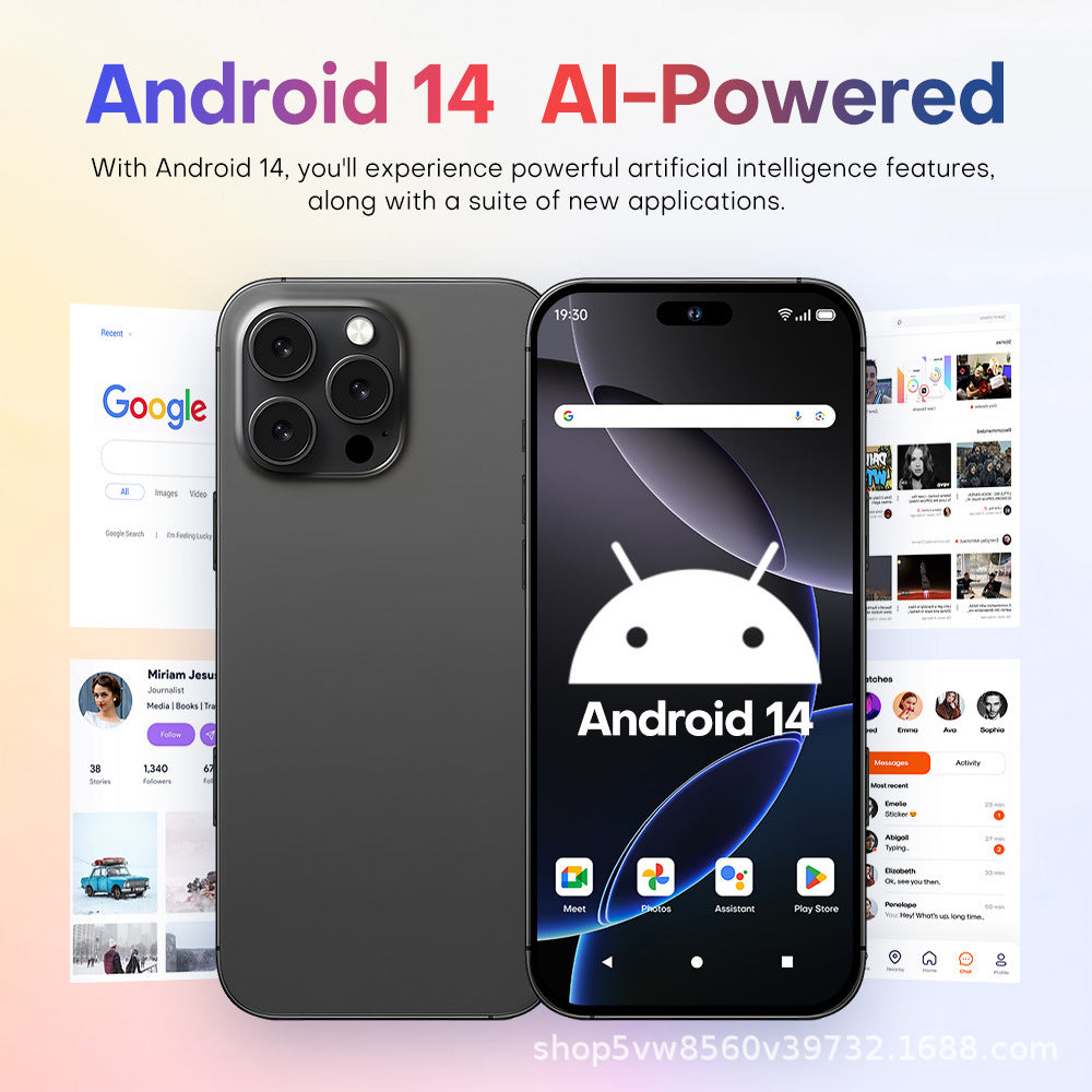 Mobile Phone i16proMax Smartphone16+1TB Android Smartphones In Stock Wholesale