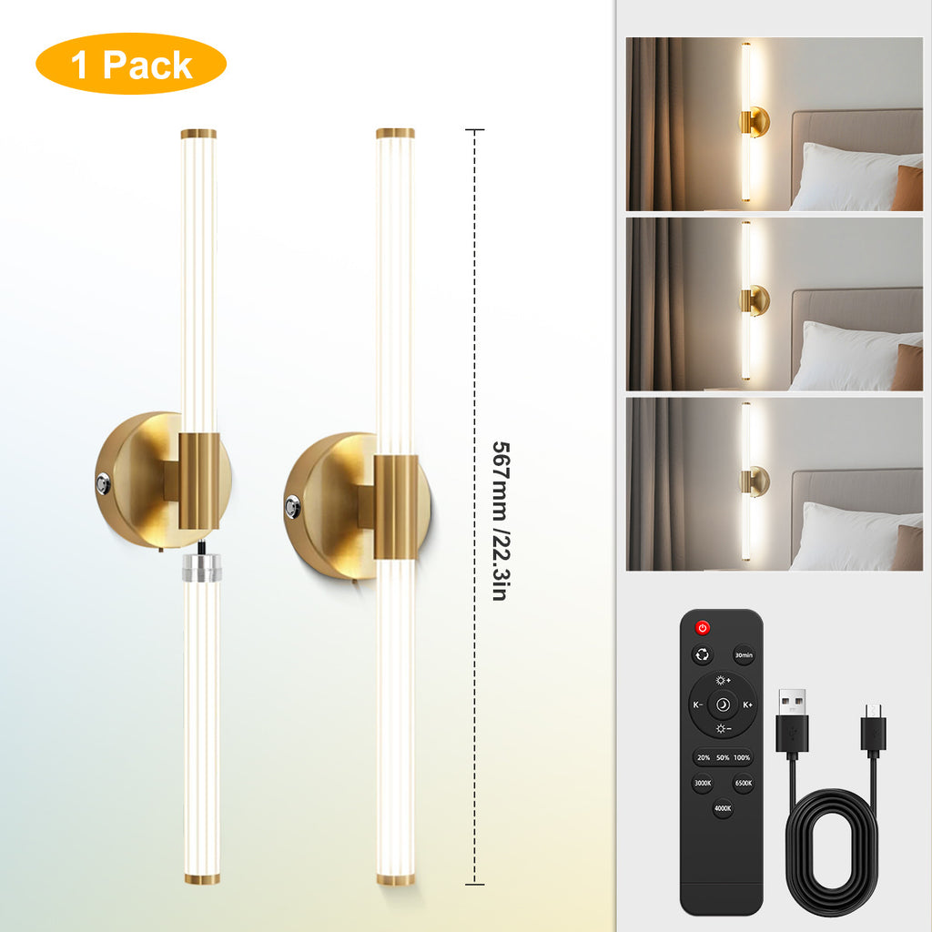 Light Guide Column Rechargeable Wall Lamp Indoor Wall Lamp No Wiring Wall Lamp Magnetic Wall Lamp Strip Wall Lamp Bestseller