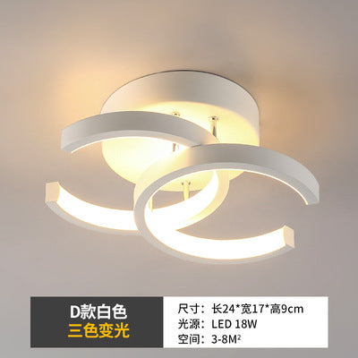 Aisle Light Entryway Hallway Light Iron Art Stair Light Cloakroom led Ceiling lamp balcony lamp Zhongshan lighting fixtures