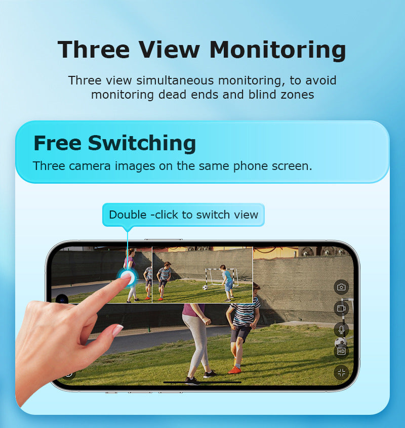 New Product AOV Solar Camera Trinocular Solar Camera9MP High Definition Full Color AOV Camera