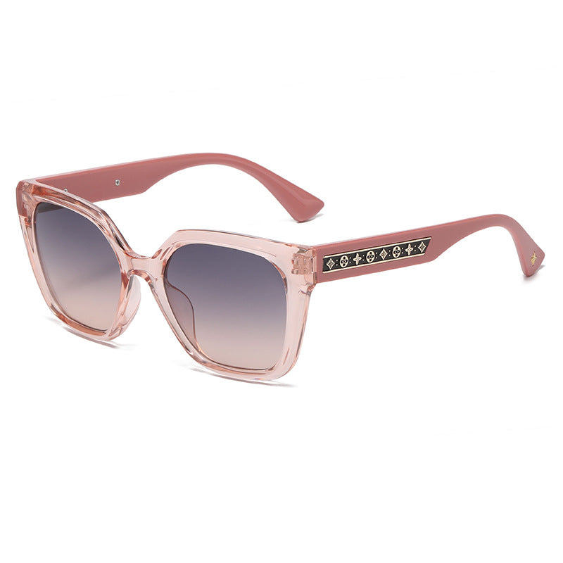 2025New European and American Fashion Large Frame Cat Eye Sunglasses for Women High-end Sunglasses Wholesale sunglasses