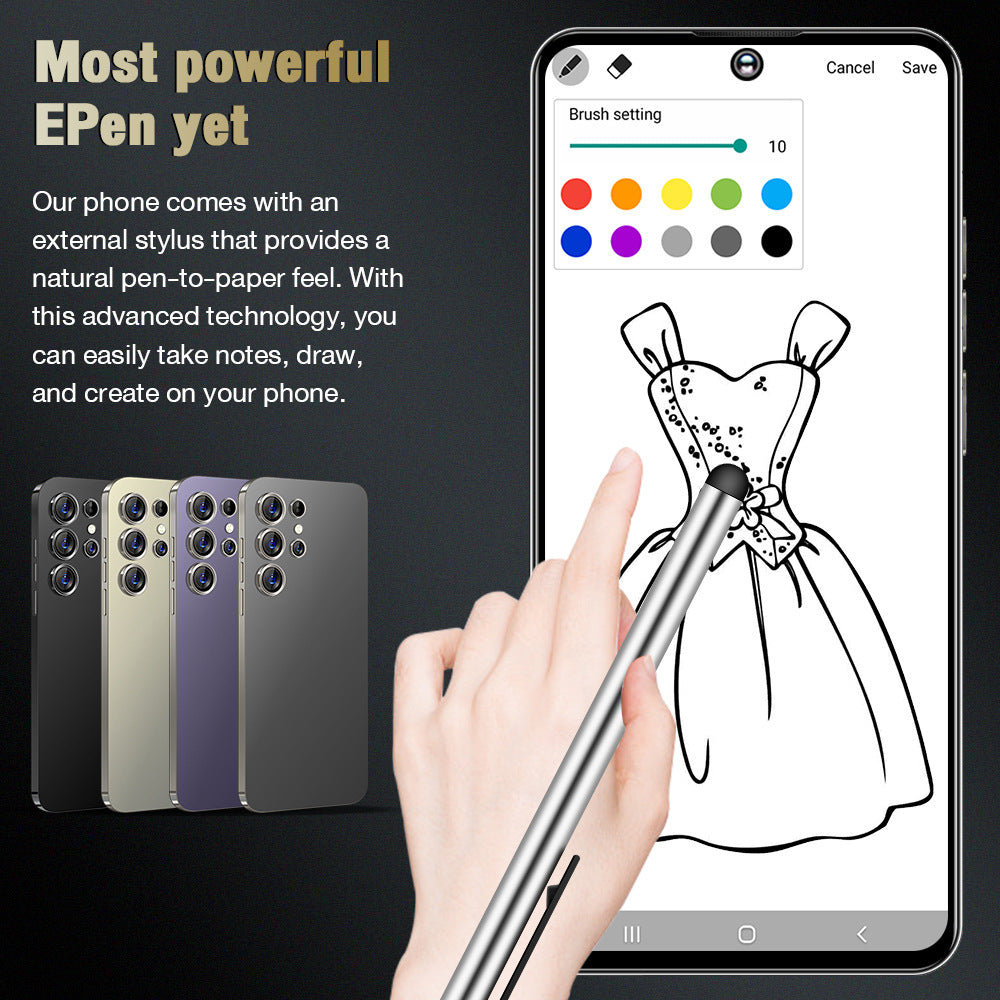 Smartphone Mobile Phone S24Ultra Android16+1TB Android All-in-One E-commerce(Popular)