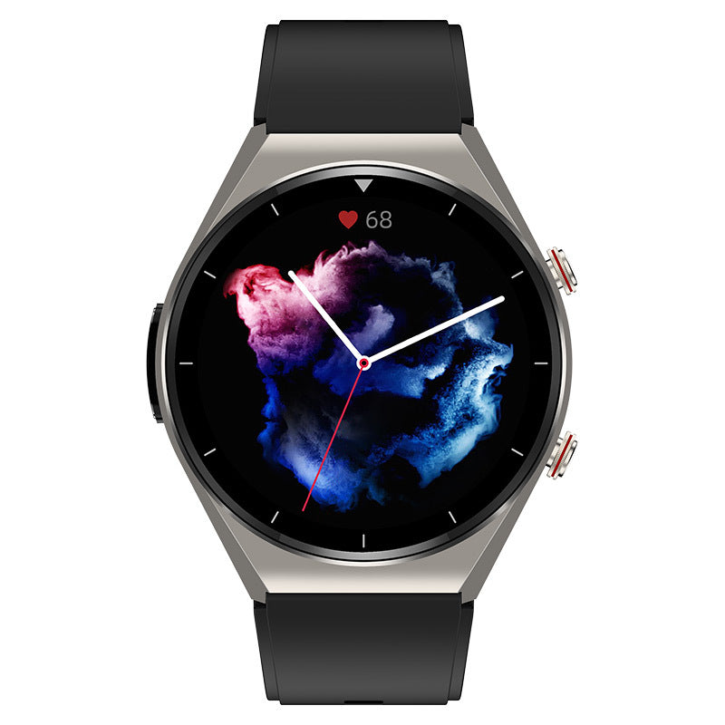 e09Smart Watch Call Reminder Music Playback Voice Assistant Blood Sugar Blood Oxygen Blood Pressure Body Temperature Watch