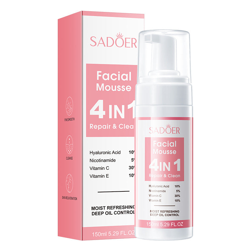 Four-in-One Skincare Series SADOER Moisturizing, nourishing, and rejuvenating face cream essence liquid  wholesale