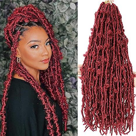 Foreign Trade Dreadlock Crochet Hair Butterfly Locs Crochet Hair Goddess Butterfly Curly Wig