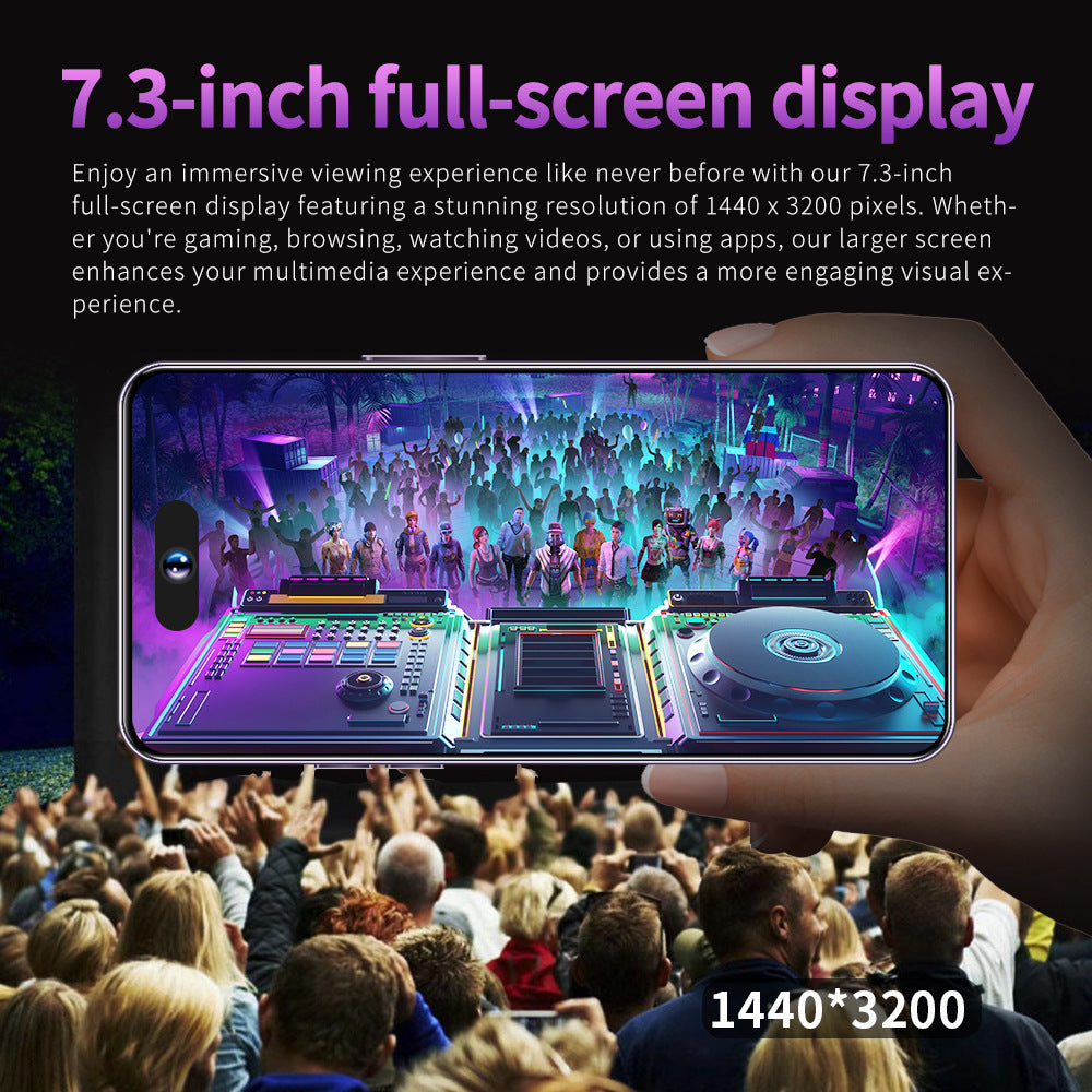 Popular i15proMax Smartphone6.5High Definition Large Screen Mobile Phone1+16Android Phone Wholesale
