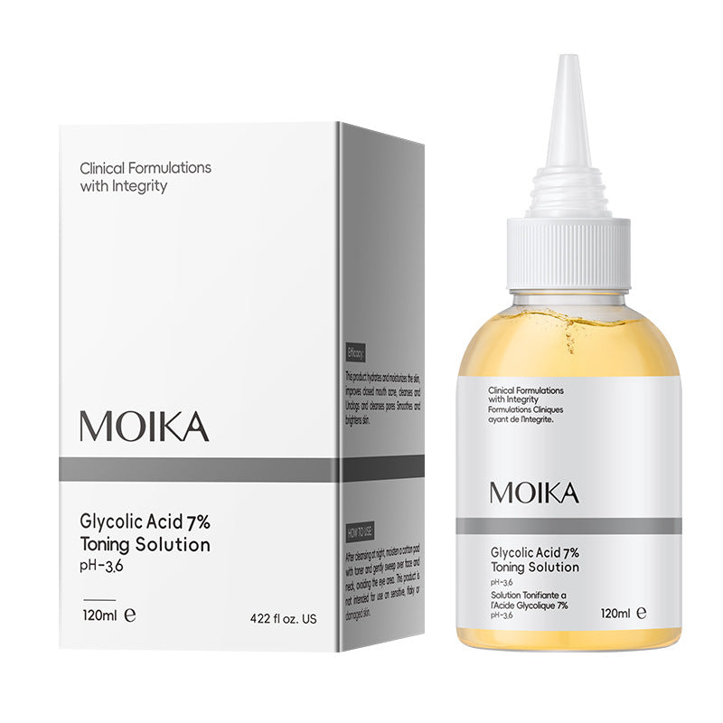 Glycolic Acid Essence Skin Care Acne Water Shrink Pores Facial Rejuvenation Original Solution Moisturizing Brightening