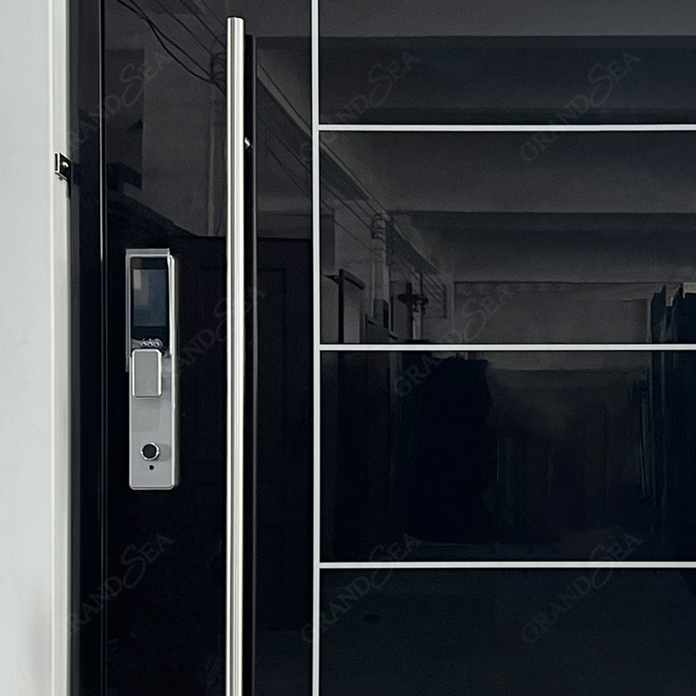 New Design and Hot Sale Custom Made Modern Wooden Pivot Entry Luxurious Doors With Factory Price