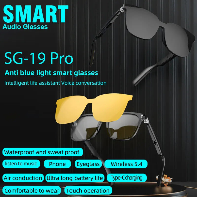 SG AI Smart Wearable Headset Glasses New Multi-Function