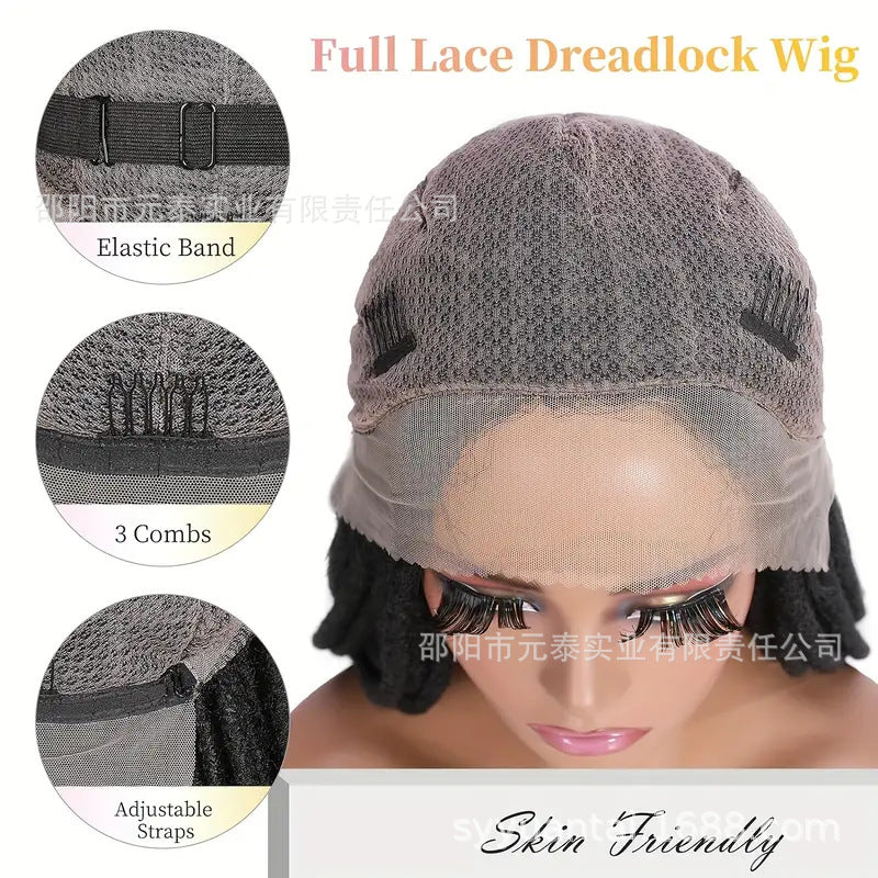 Synthetic Full Lace Wig Braided Wigs Goddess Crochet Box Wig