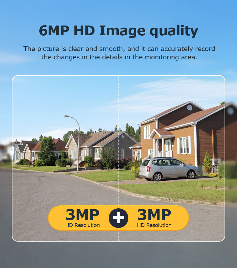 4G Solar Camera Smart HD Laser Night Vision Dual Lens36Optical Zoom Surveillance Intelligent Monitoring