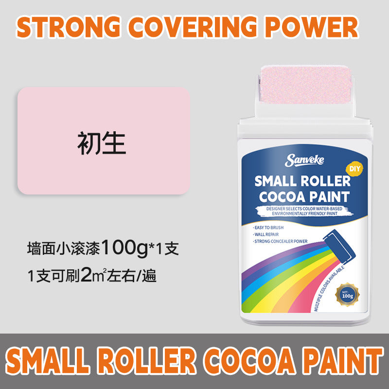 Wall Repair Small Roller Latex Paint Indoor Household Odorless Wall Renovation Stain Removal Coating Latex Paint