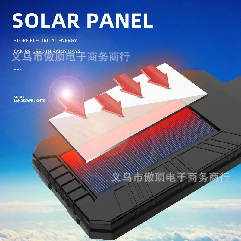 New Solar Light Outdoor Street Light Waterproof Garden Light LED Wall Light with Remote Control Garage Light COB