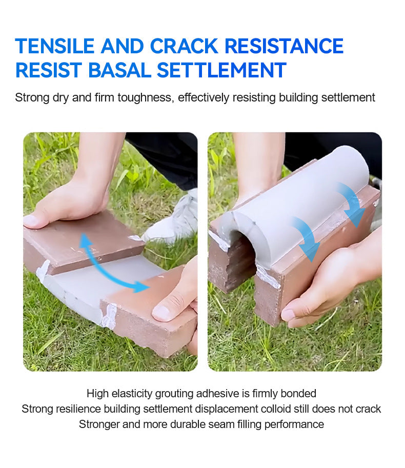 baolisi Self-leveling Grout Sealant Cement Roof Ground Repair Glue Waterproof Leak Repair Gray Grouting Coating