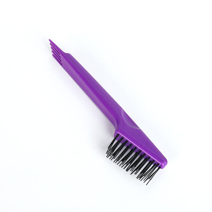Large Curved Comb, Ribbed Hair Comb, Boar Bristle Curved Massage Comb, Nine-Row Comb, Styling Curling and Smoothing Comb, Cross-Border