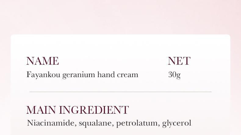 Plant and Fruit Hand Cream FAYANKOU Moisturizing Autumn and Winter Anti-Dry Crack Hand Cream  Foreign Trade Wholesale