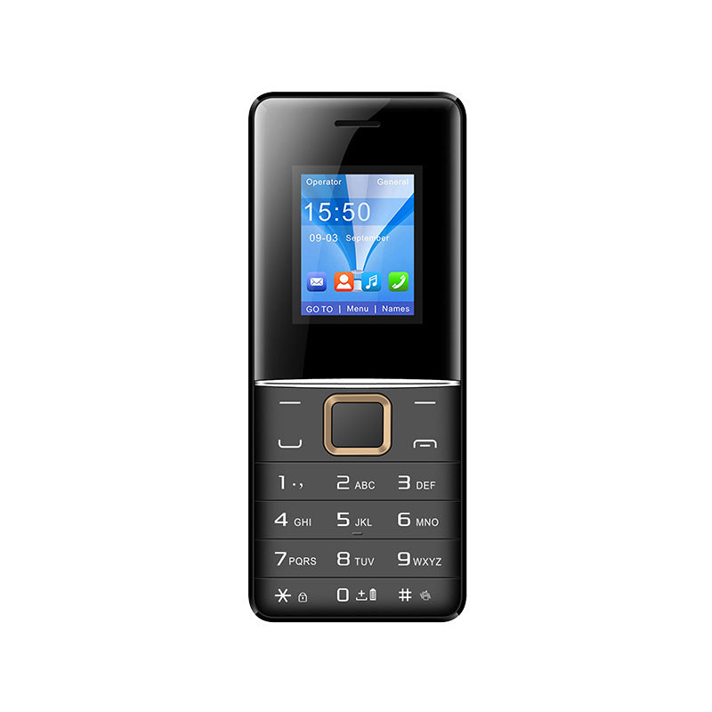 Factory1.77Triple SIM Card Slot GSM Button Straight Board Student Elderly Phone with Camera Long Standby
