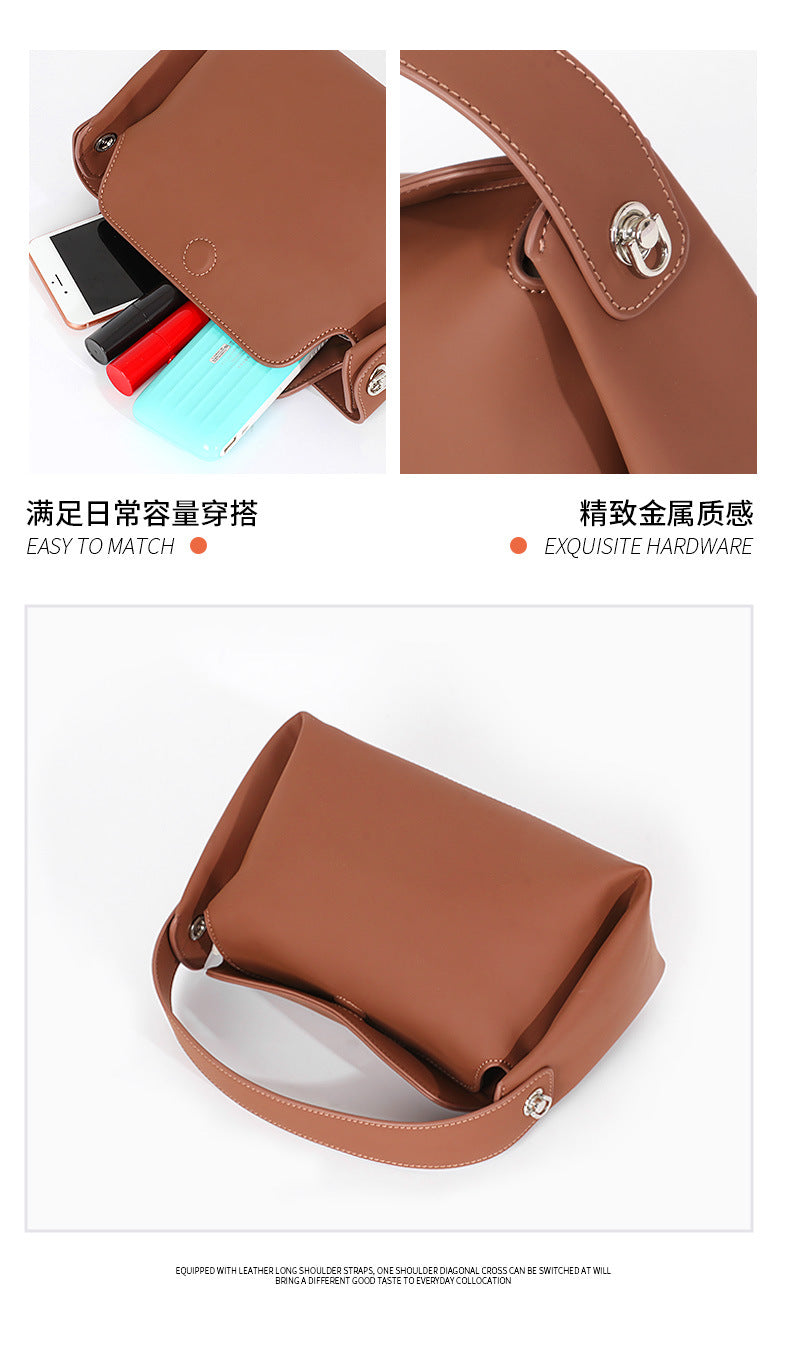Women's Bag2024Trendy Fashion Small Square Bag Retro Personality Handbag Stylish High-Quality Crossbody Women's Bag