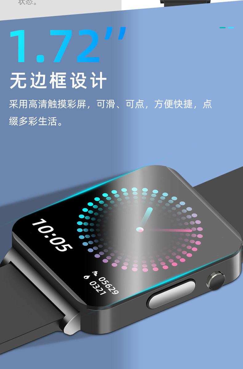 KS03Smart Watch Non-invasive Blood Glucose ECG ECG blood pressure blood oxygen temperature monitoring smartwatch manufacturer