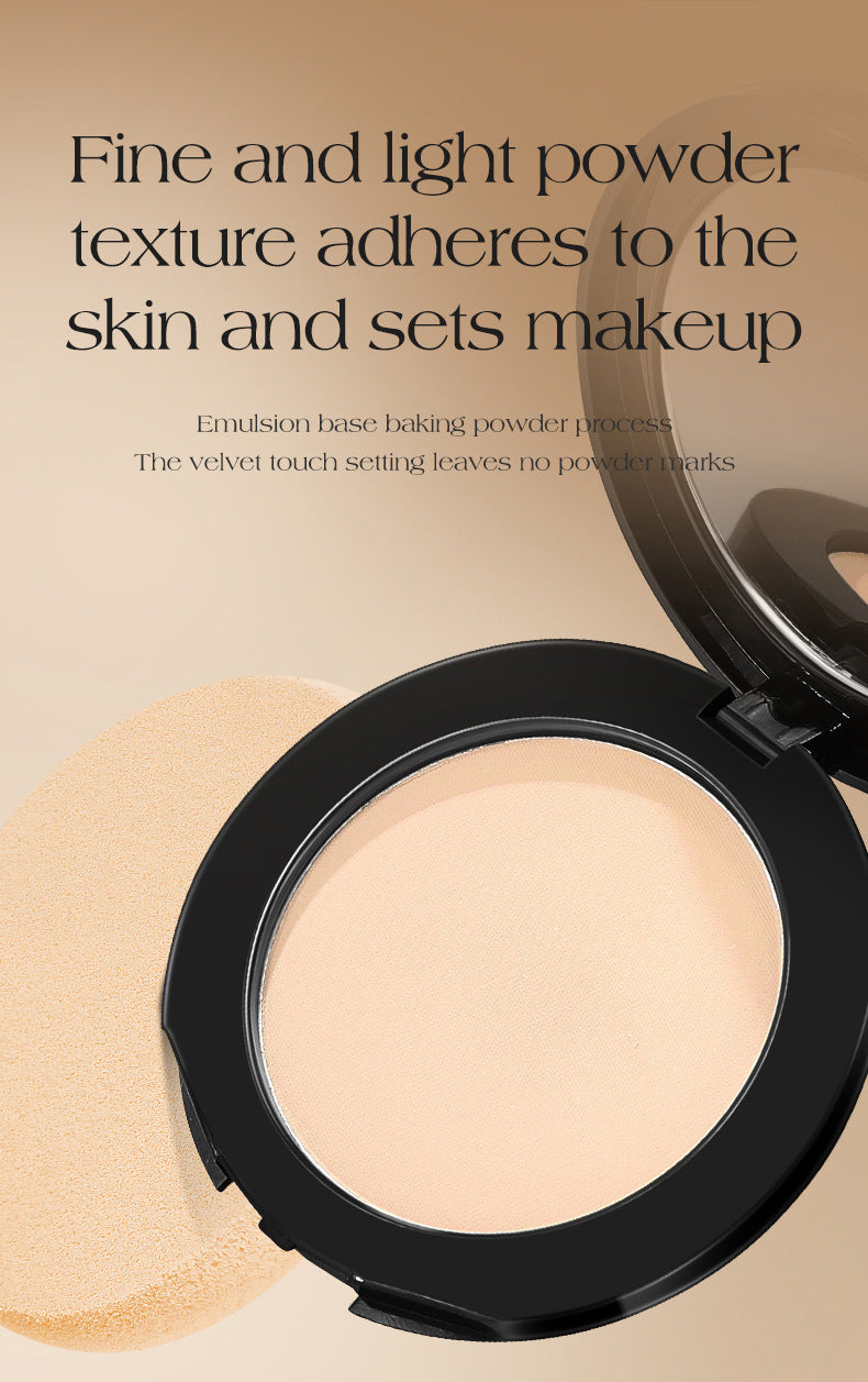 ICVC#1204Oil Control Powder Nude Makeup Setting Loose Powder5g Comes with makeup mirror, e-commerce version
