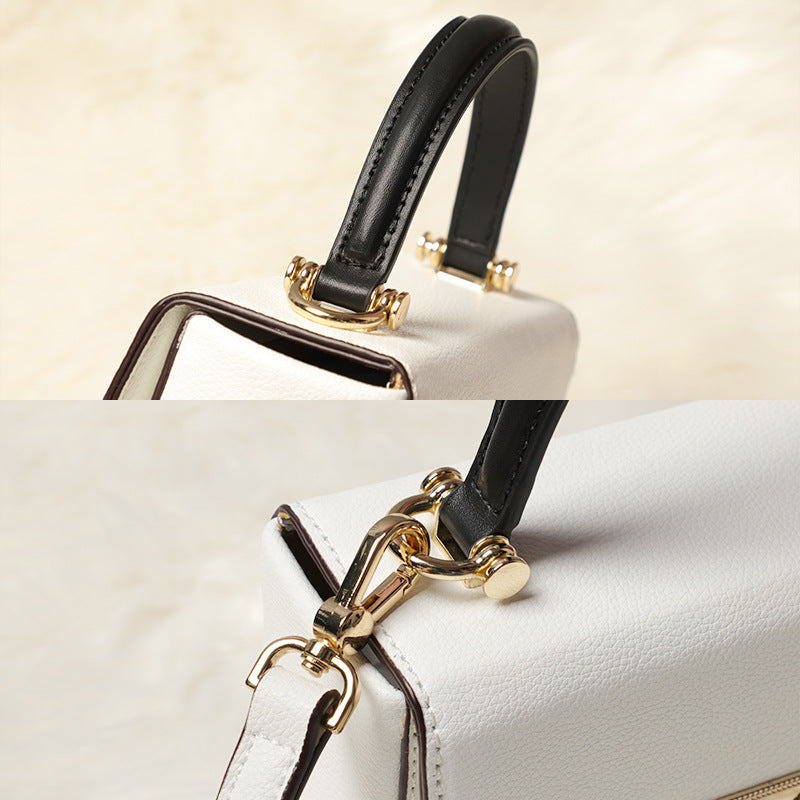 2024New Women's Small Square Bag Fashion Simple Shoulder Crossbody Bag Chain Bag Direct from Manufacturer