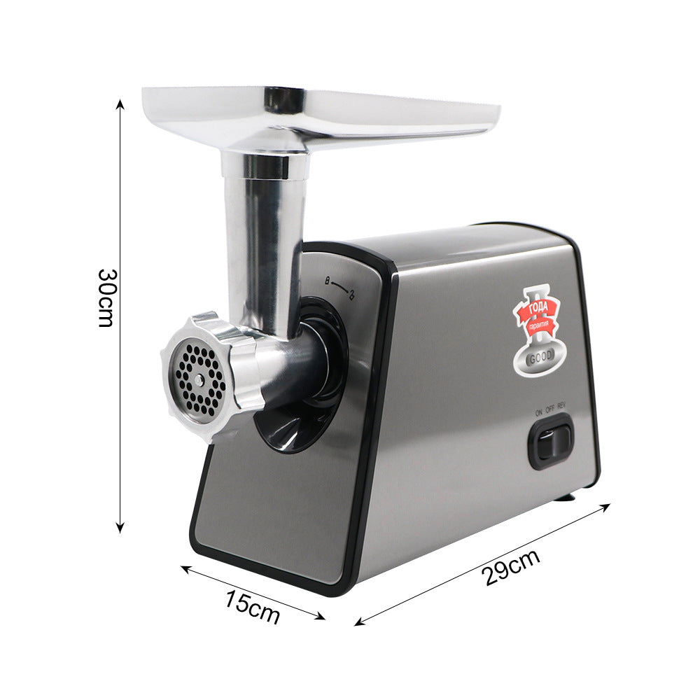 【Exclusive for 】Commercial Electric Meat Grinder Chicken Bone Grinder Meat Mincer Sausage Stuffer Meat Mixer