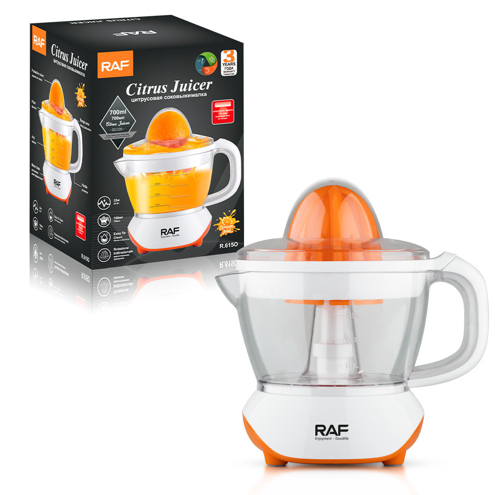 RAF EU Plug Electric Fresh Orange Juicer1L Household automatic juicer lemon orange juicer small portable