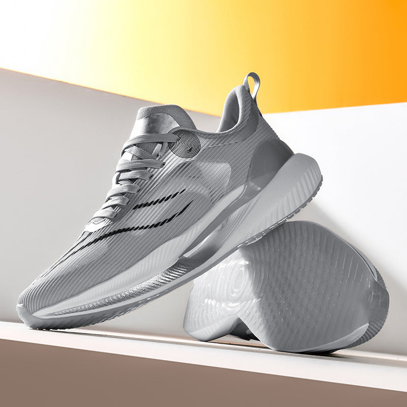 Sports Shoes2025Summer new men's shoes breathable mesh shoes soft sole lightweight running shoes shock-absorbing sports shoes