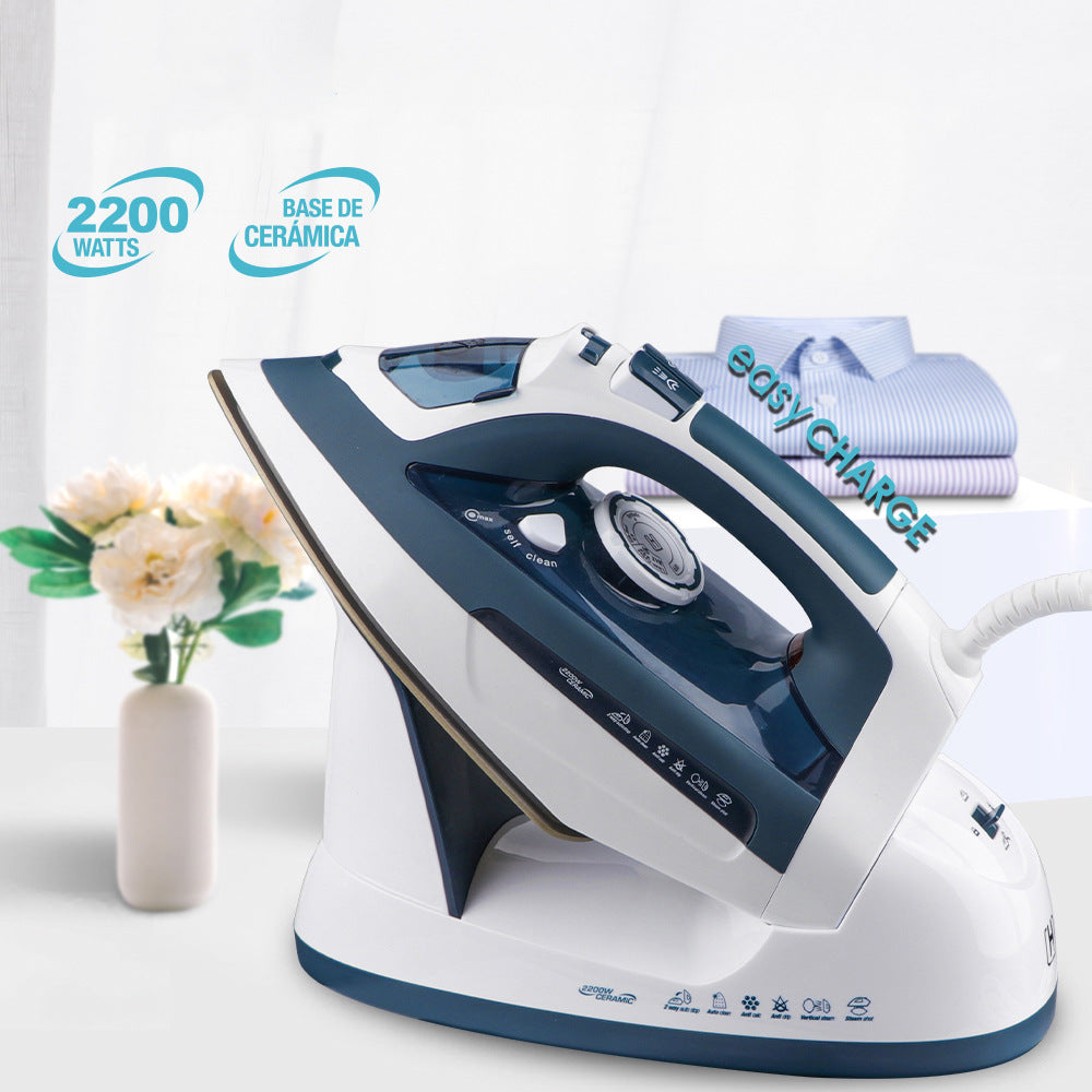 New arrivalFor HomeHigh Power 2-in-1 Handheld Electric Iron European Standard Flat Iron Small Steam Electric Iron