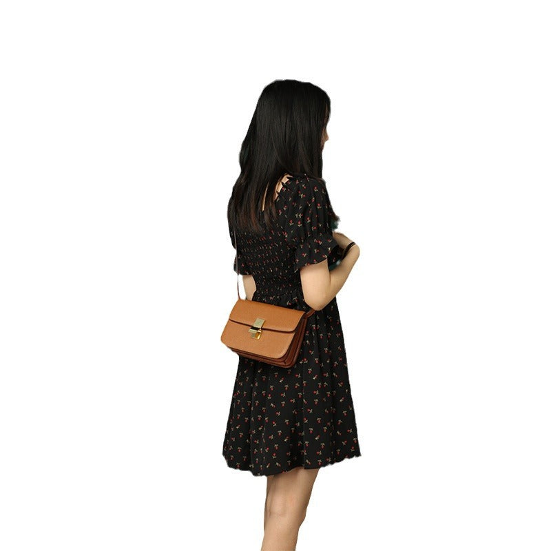 High Quality Small Bag Women2024Autumn and Winter New Trendy Crossbody Bag Elegant Single Shoulder Underarm Small Square Bag